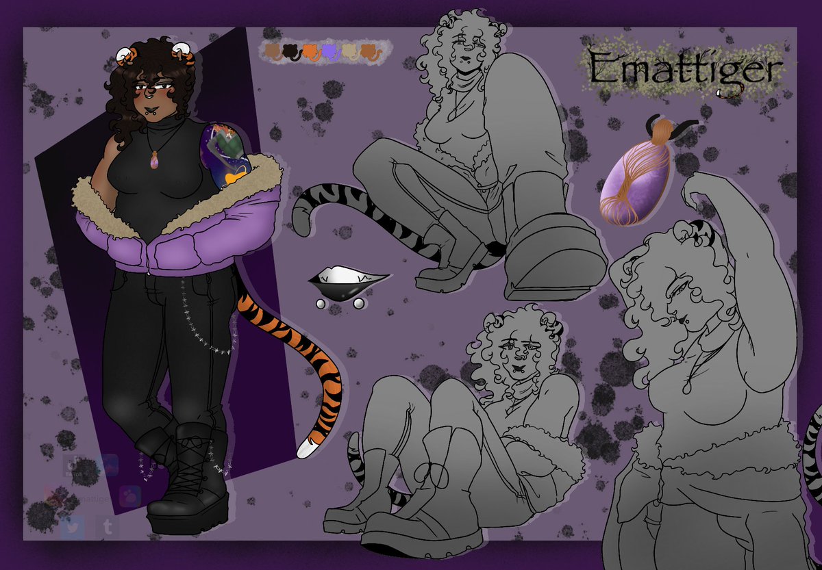 Ema_t_tiger/Emile (coms open!) tweet media
