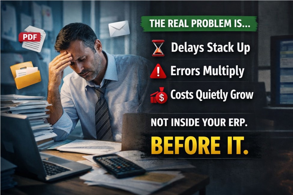 ArtsylTech's tweet image. Most teams try to optimize ERP. But the real problem is before it - when data still comes in as PDFs and emails and gets entered manually. That’s where everything slows down. More here 👉
artsyltech.com/s/ai

#ERP #APAutomation #OrderProcessing #WorkflowAutomation