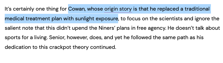 Peter Cowan | Sunlight is Life tweet media