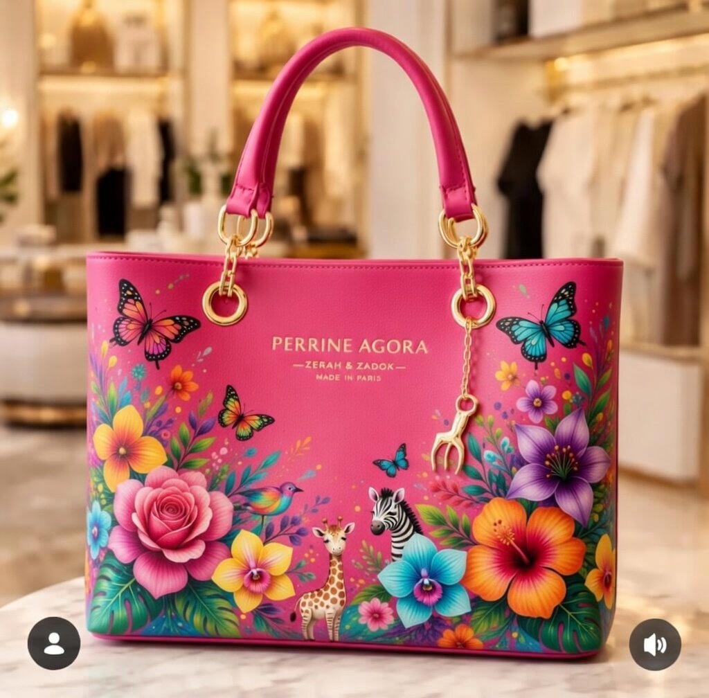 zerahandzadok's tweet image. Meet the Perrine Heartwoods Handbags by Zerah &amp;amp; Zadok.

Crafted in rich leather that feels like a warm embrace, engraved with champagne gold giraffe patterns that celebrate her unique beauty and strength.

She doesn’t chase the spotlight — she carries it.

#ZerahAndZadok