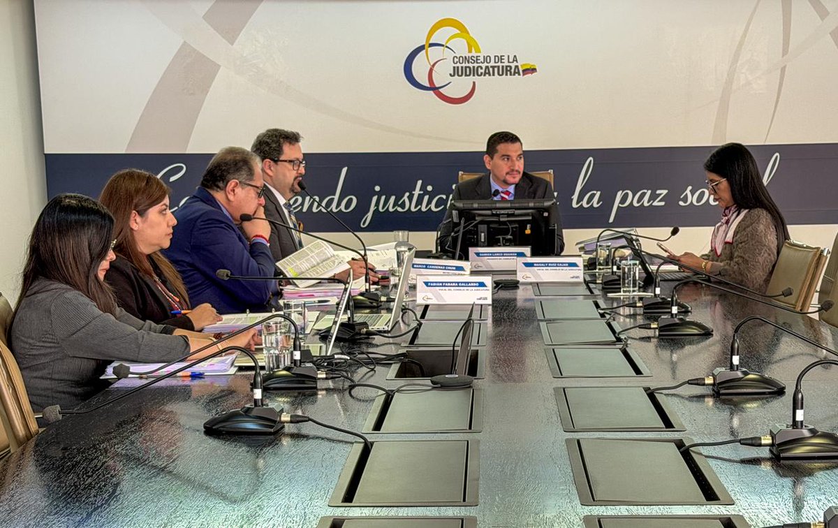 Consejo de la Judicatura tweet media