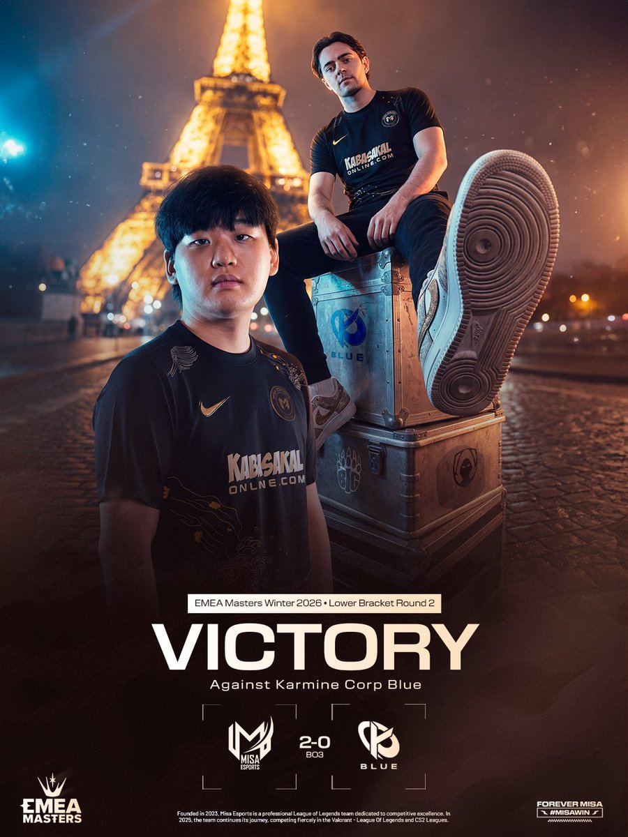 Misa Esports tweet media