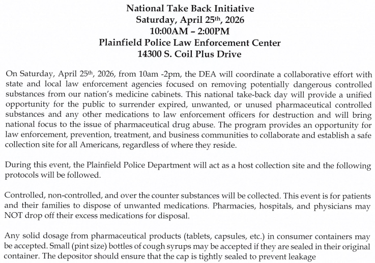 Plainfield,IL Police tweet media