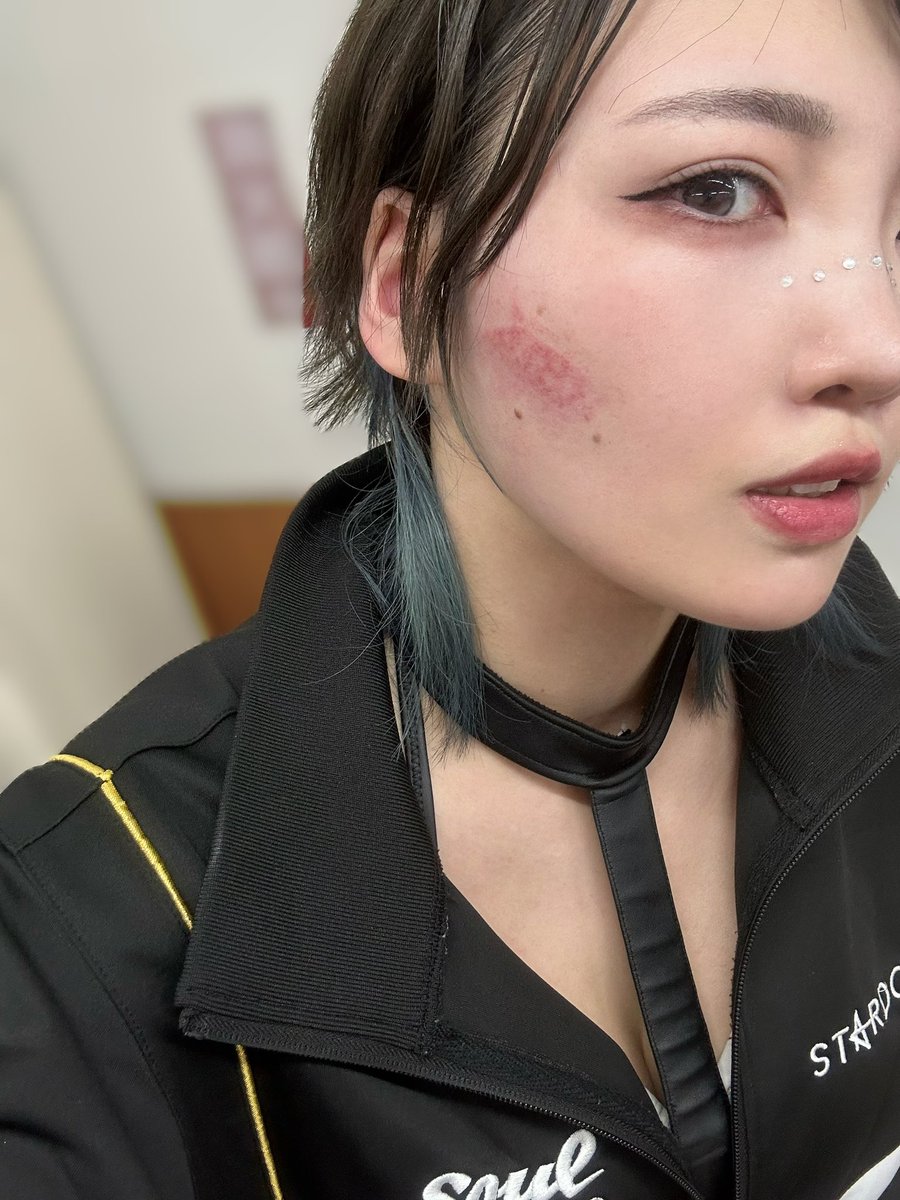 LadyC_stardom's tweet photo. 後楽園ありがとう！！！

STARSとの試合ひさびさな気がするけど、God's Eyeで勝てなかった悔しさ。

そしてトラースキックめちゃくちゃ効いたわ。

次はGEが勝つぞ！ https://t.co/VmaJ656uTf