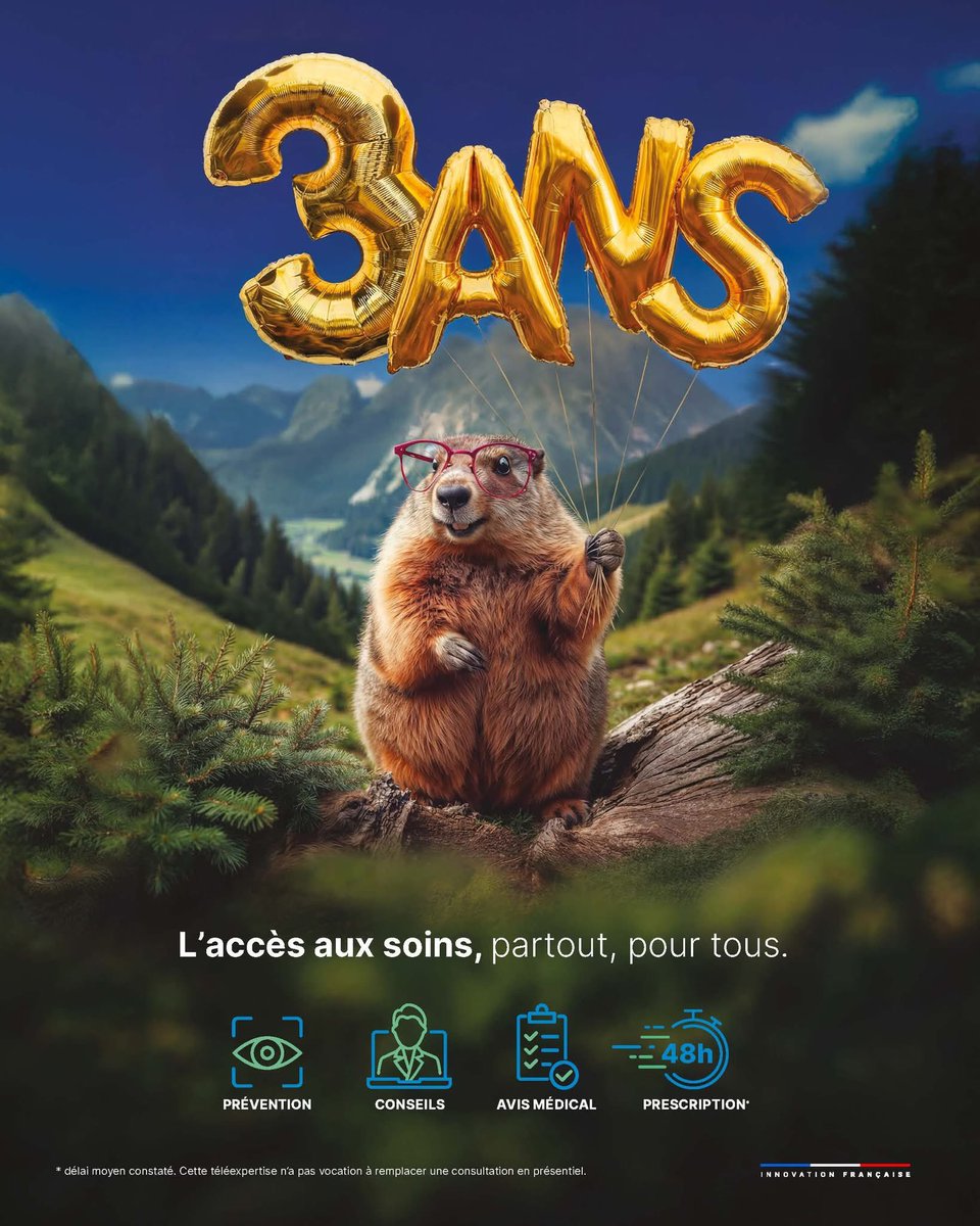 JV_Desens's tweet photo. Merci pour votre confiance !
Lyleoo n’est pas une simple start up, c’est un rassemblement, un mouvement de 2000 professionnels des filières optique et ophtalmologie.
@LyleooSolution #teleexpertise #teleconsultation #accesauxsoins https://t.co/G18XAIJIhF