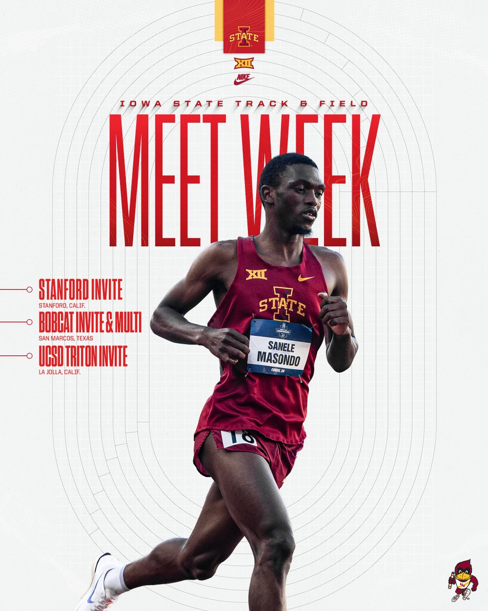 Headed to California &amp; Texas this week.

#CycloneSZN