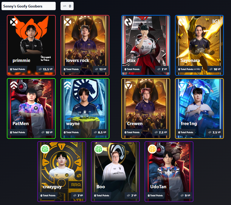 coachsenny's tweet image. Its about damn time I could make a #VFL What do we think? Am i winning it all, or am i winning it all?