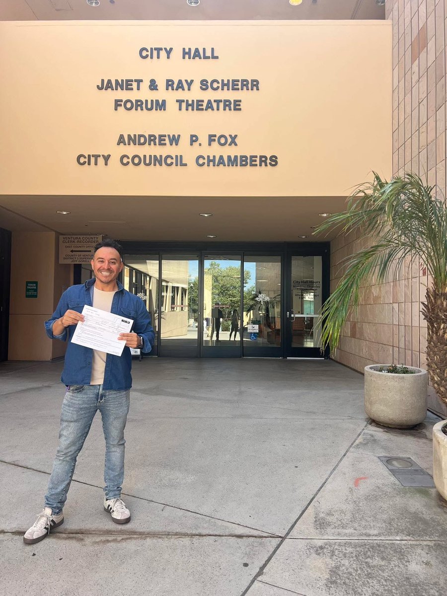 Exciting news! I'm officially a candidate for Thousand Oaks City Council! 

Paperwork filed. 
Platform ready. 

Kyle for Council 2026 is ON. Stay tuned!