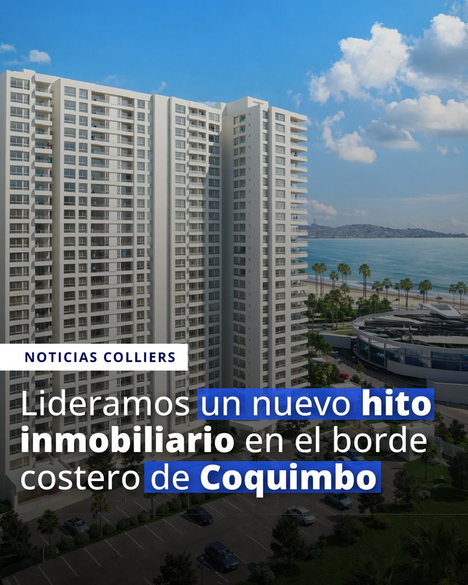 ColliersChile's tweet photo. Coquimbo no para… y los grandes ya tomaron posición.Mientras muchos siguen mirando, Euro Inmobiliaria cierra en UF 240.000 un paño frente al mar — con Colliers detrás de la operación — en un mercado donde casi no quedan terrenos de este tamaño.Dato incómodo: la escasez ya empezó a empujar los precios. El que entendió, entendió.