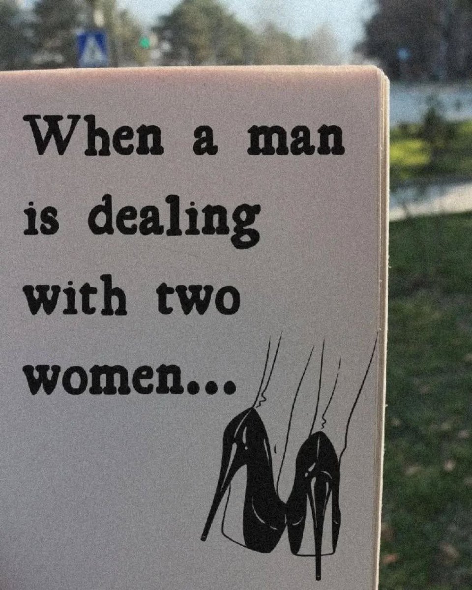 TheBetterPath_'s tweet photo. When a Man is dealing with TWO Woman then:-

Thread:- https://t.co/4oQsFgktpD