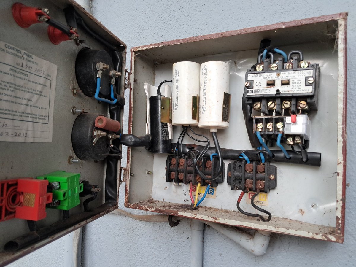 gischethans's tweet image. I spent yesterday repairing our borewell pump's control panel instead of replacing it. It was a great reminder that good systems are modular and failures should be visible.

Read the full teardown &amp;amp; repair here: staygeo.com/projects/2026/… 

#DIY #Hardware