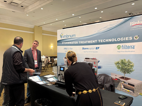 ImbriumSystems's tweet photo. Visit the Imbrium Systems booth for a pick-me-up at the Source to Stream Conference. Enjoy an espresso while discovering how our technologies safeguard Canada’s waterways!
#ImbriumSystems #CleanWater #Stormceptor #JellyfishFilter https://t.co/0Go2miAfZc