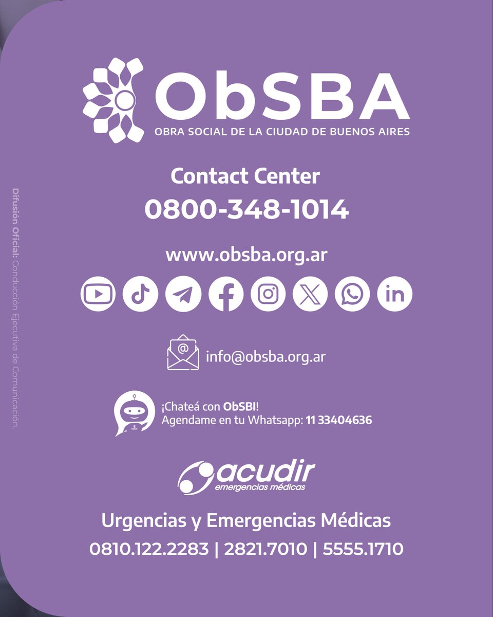 Obra Social de la Ciudad de Buenos Aires tweet media