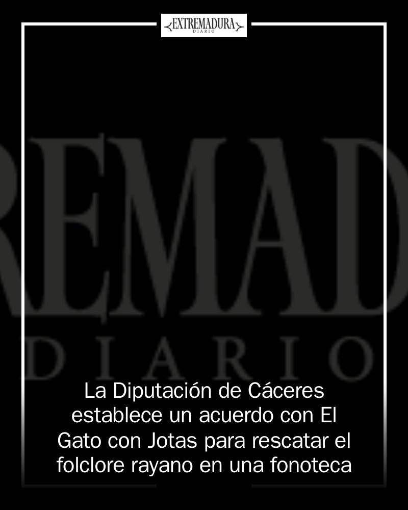 Extremadura Diario tweet media