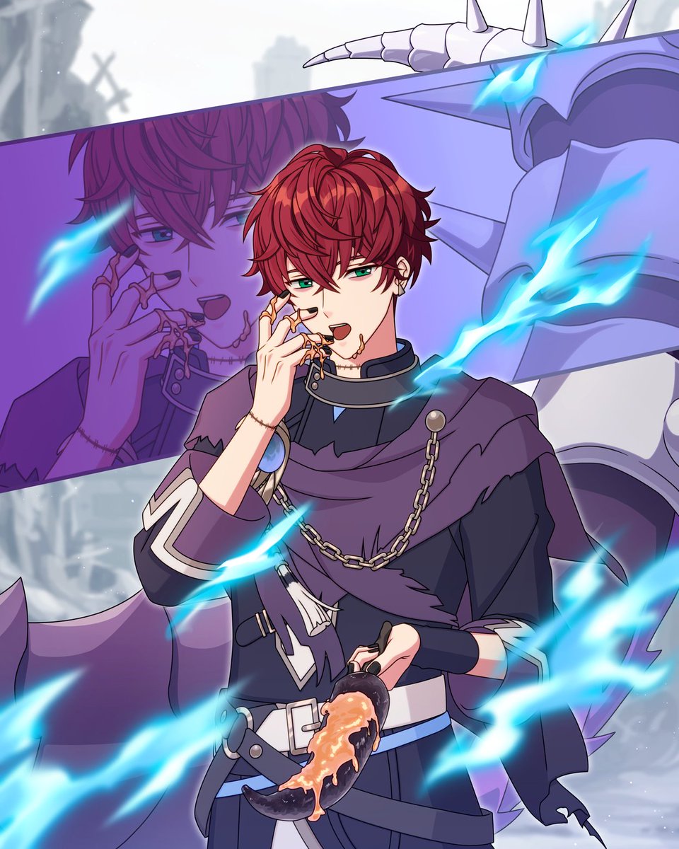 마호야쿠 일러 백업계 tweet media