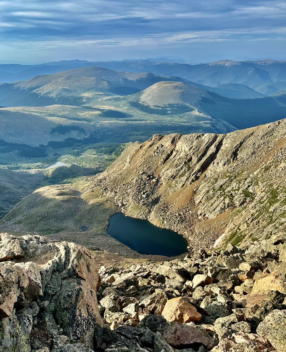 HikingLawyer's tweet image. The view from 14,000 feet (August 2025)

#colorado #hike14rs #climbmountains #hike