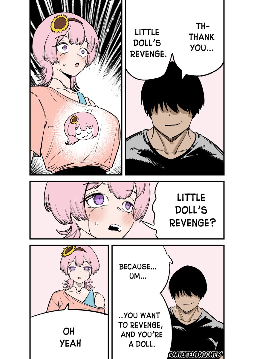 WhjteDragonfly's tweet photo. New Little Doll's Revenge chapter will be out this week!

I’ve just finished the script for the upcoming chapters. Reading everyone’s comments gave me a lot of inspiration. 

Thank you for waiting! https://t.co/38imTgNUL4