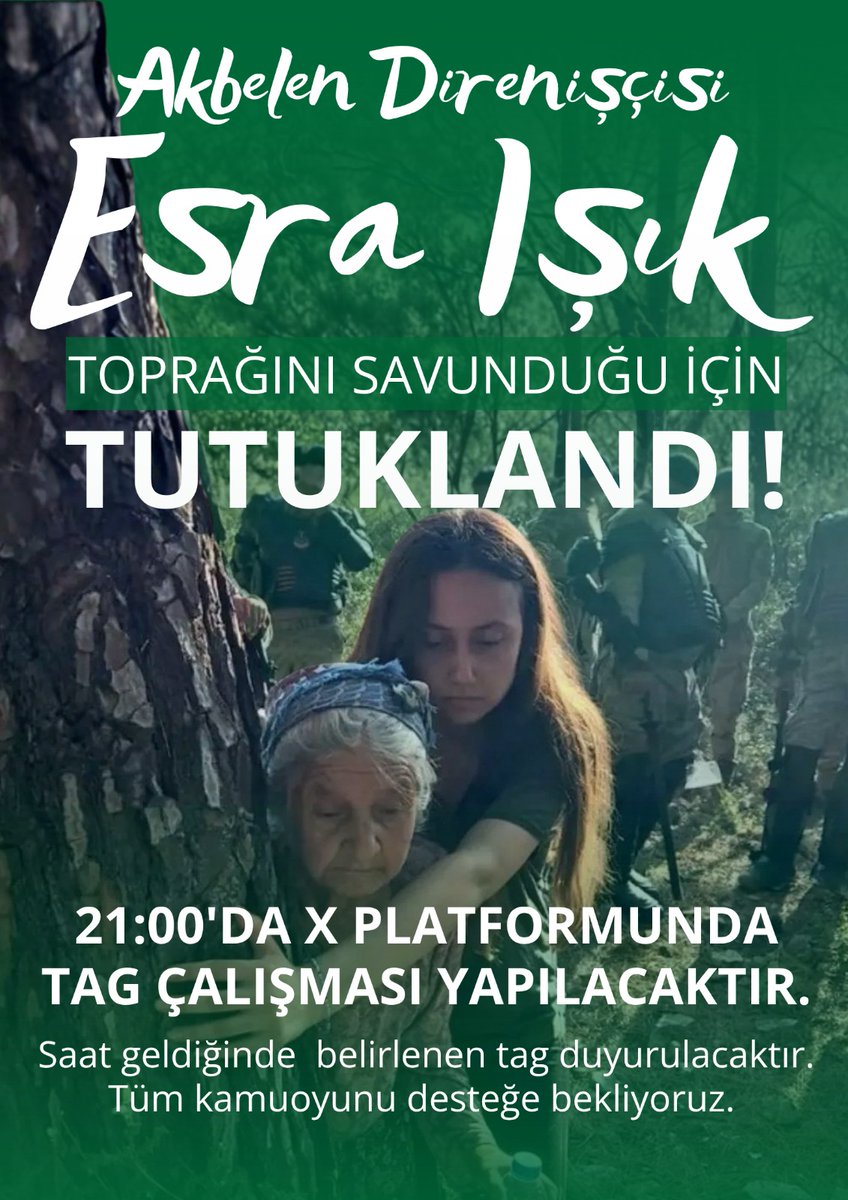 Akbelen Yuvamız Vermeyeceğiz 🌱🫒🌲 tweet media