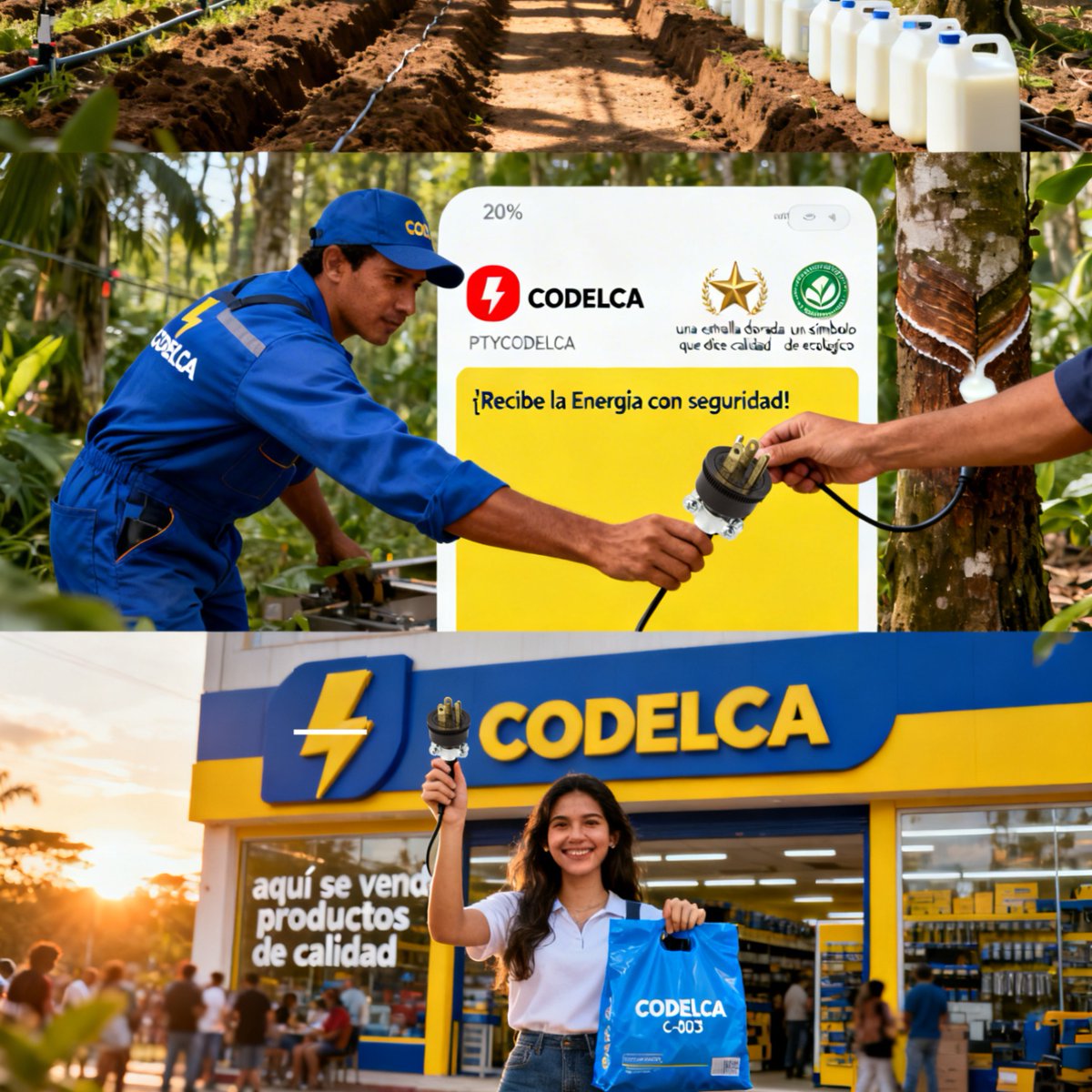 ptycodelca's tweet image. ¿Buscas durabilidad extrema? 🛠️ Los productos #Codelca están diseñados para resistir. En este video verás que la verdadera resiliencia nace de una calidad superior y materiales que no fallan ante la exigencia. ⚡️

#Ingeniería #Resiliencia #CalidadCodelca