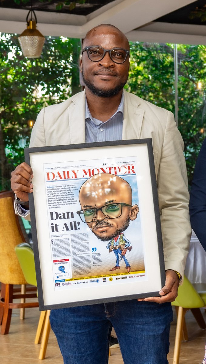 Well done <a href="/Kalinaki/">Daniel Kalinaki</a>. The guard of honor is truly well deserved, and your presence and leadership at Nation Media will be greatly missed.