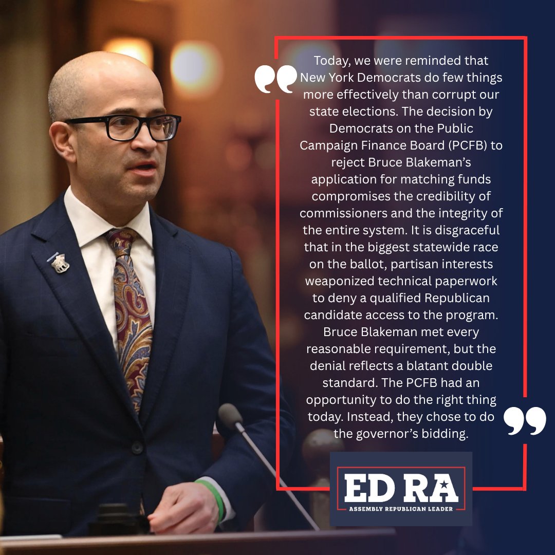 The Public Campaign Finance Board had the opportunity to do the right thing today. Instead, they did the governor’s bidding.