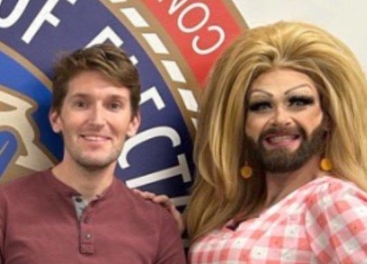 American686's tweet photo. Transvestite visibility @NateForUtah https://t.co/MQ8aMF1TXr