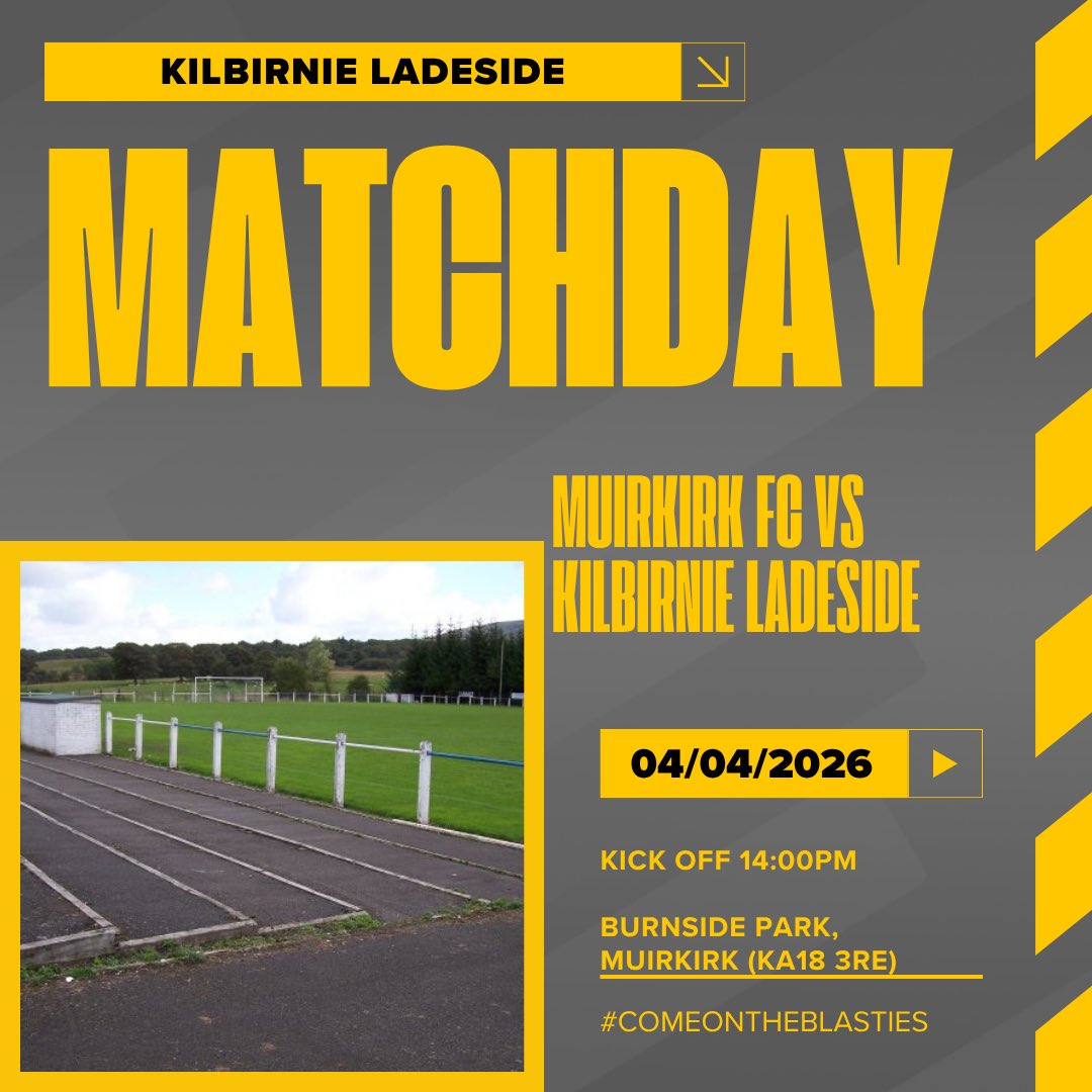 Kilbirnie Ladeside FC tweet media