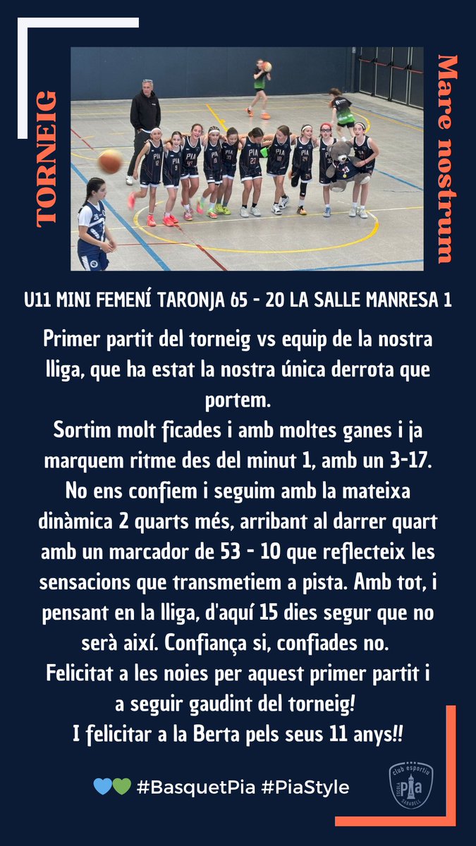 Bàsquet Pia Sabadell tweet media