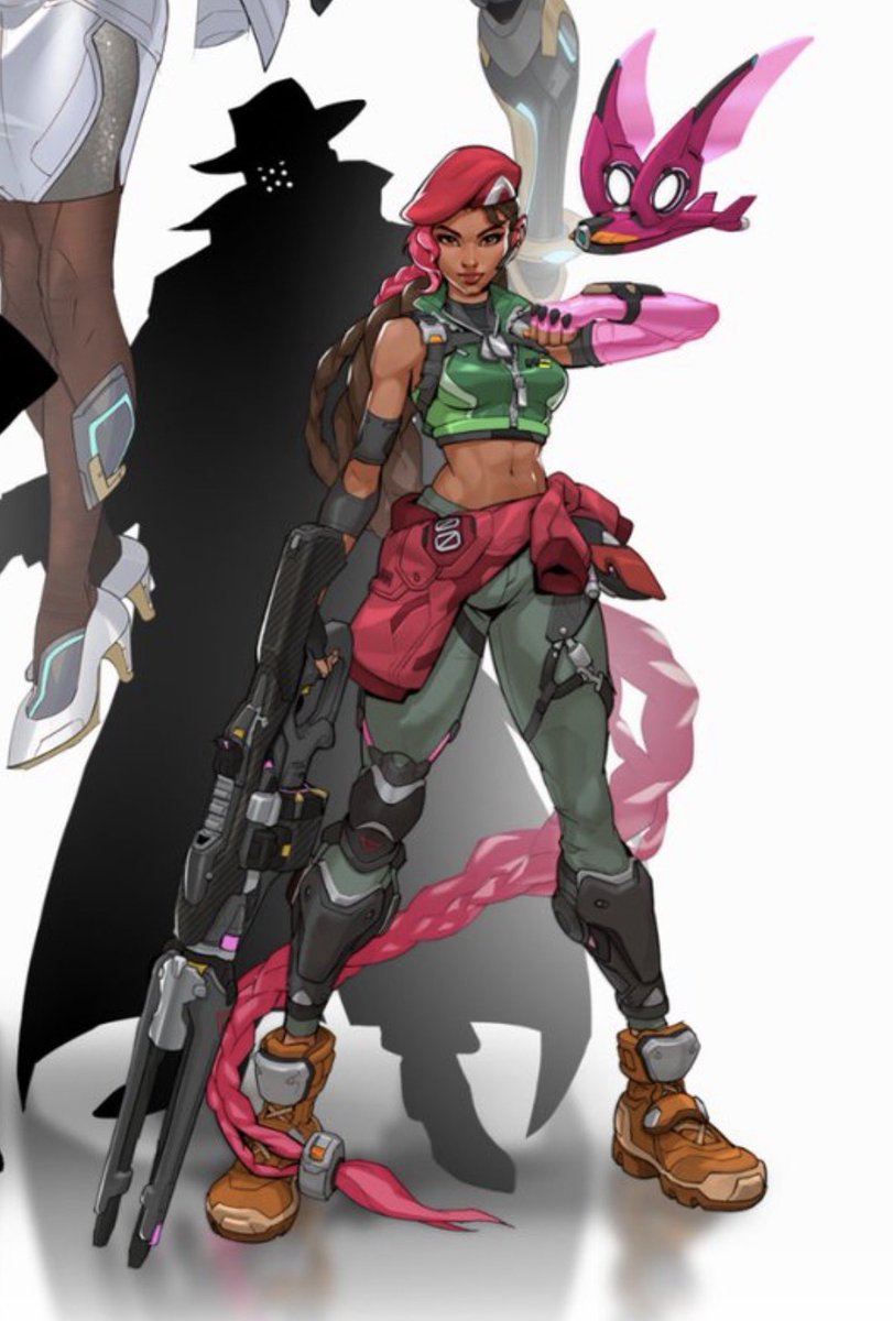 They puttin Bianca Belair in Overwatch
