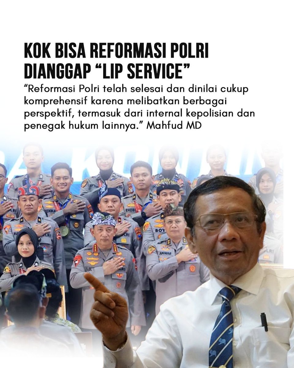 Moga ttp fokus laksanain reformasi pak jgn dnger netijen nyinyir 🤲

#Polri #ReformasiPolri #FYP