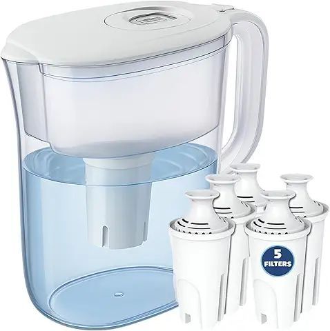 GGrove90968's tweet image. Brita Longlast Water Filter Pitcher
 👉 amzn.to/4bWJMCR
 Affordable, evergreen, and highly practical. Great for families.
 Kitchen, Hydration, Essentials
 #StayHydrated #KitchenFinds #EcoLiving #AmazonMustHaves