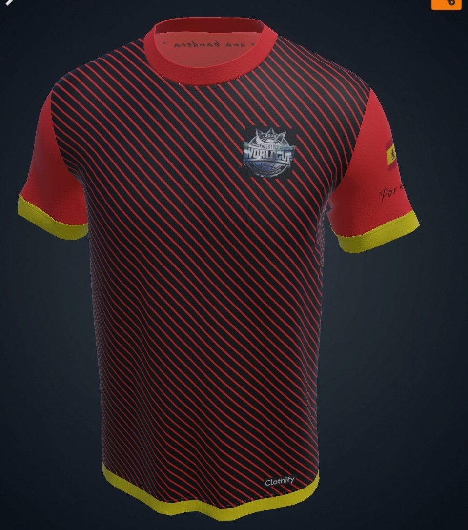 Humorblack77's tweet photo. #MICASMISETAFWC @FWC_oficial @FMSEspOficial 
 Camiseta Team España 
Espero que os guste 
Le he metido detalles estilo camiseta de fútbol con frases que reflejan el sentido de pertenencia a un país https://t.co/SOsgx1Uqkd