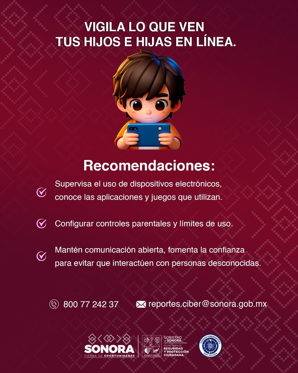 Unidad Cibernética SSPC Sonora tweet media