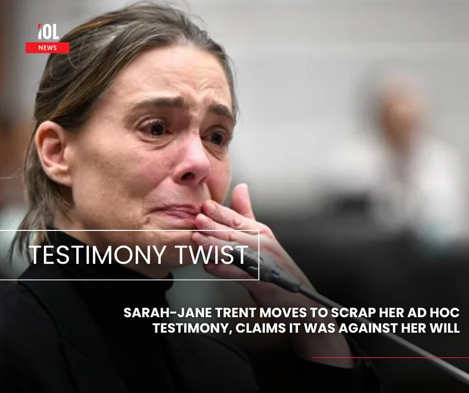 IOL's tweet image. Sarah-Jane Trent has asked to scrap her ad hoc testimony, claiming it was given against her will. The move adds new tension to the political inquiry, raising questions of consent and credibility.
#news #political #inquiry #testimony #twist #accountability
Read on