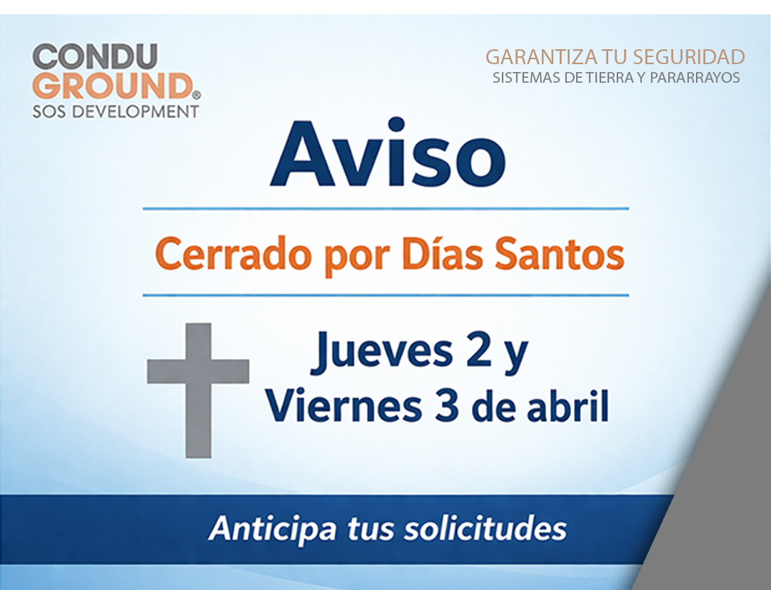 SOSConduGround's tweet photo. ¡Buenos días! 📢 Aviso: Por motivo de los Días Santos, permaneceremos cerrados el 2 y 3 de abril.
Te sugerimos anticipar cotizaciones, pedidos y facturación para evitar retrasos.
Retomaremos las actividades el lunes 6 de abril en el horario habitual.
¡Gracias por tu confianza! 🙌 https://t.co/lZ9StigL1w