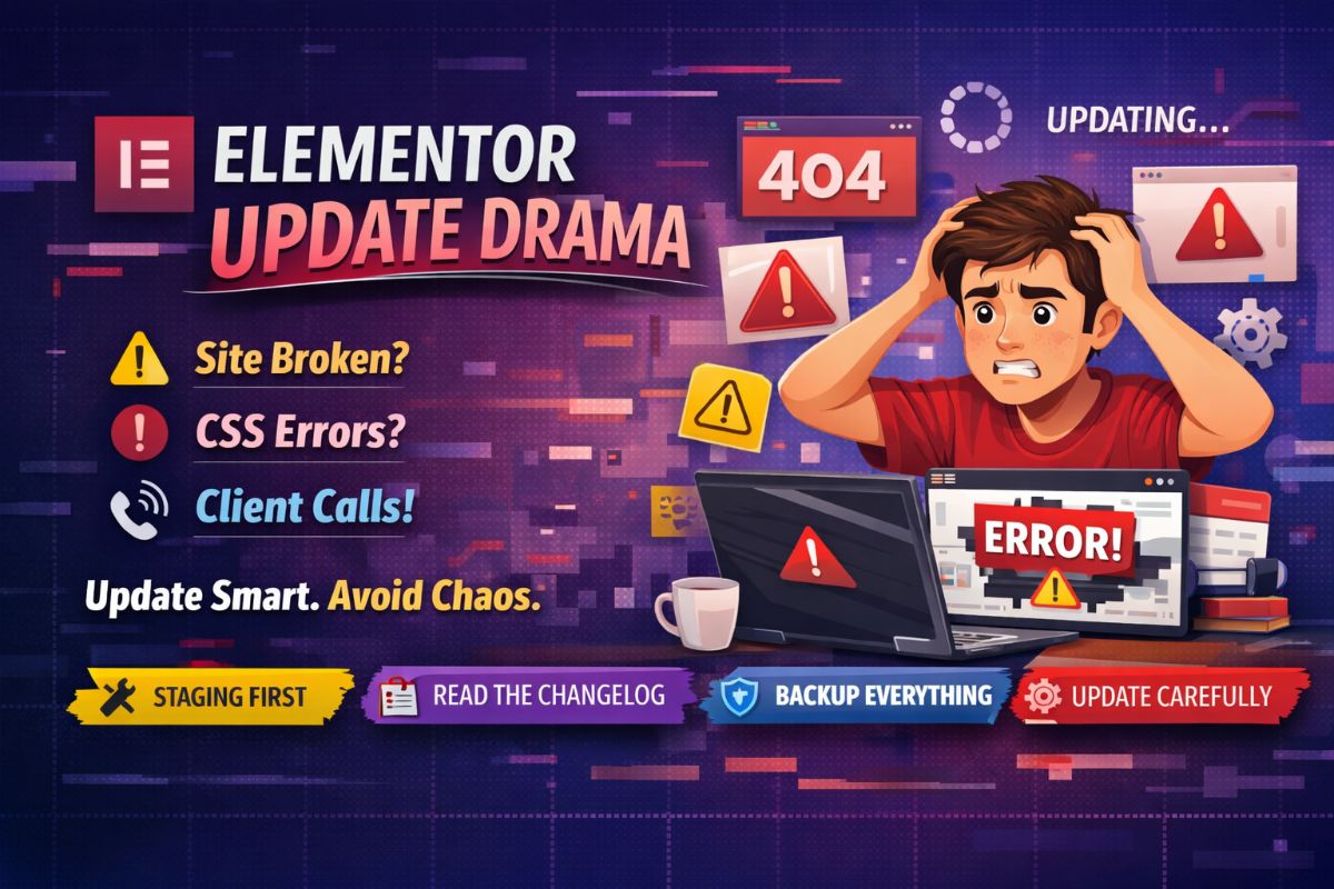 freeabdurrahim's tweet photo. Elementor Developers – How Are You Handling Frequent Updates?

#Elementor #WordPress #WebDevelopment #ElementorDeveloper #WordPressDeveloper #FrontendDevelopment #WebDesign #WebsiteMaintenance #UIUX #Developers https://t.co/fpYGjz6B7H