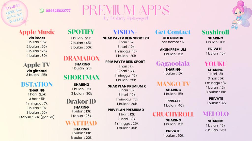 jeizy ~ open app prem 250++ testi 💘 tweet media