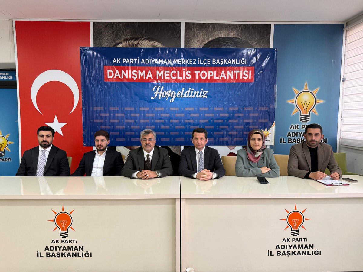 avekremcadir's tweet photo. Adıyaman için, Türkiye Yüzyılı için, en önemlisi daha iyi bir gelecek için kutlu yürüyüşümüz hiç durmadan devam ediyor. En büyük gücümüz, yol arkadaşlığı yapmaktan onur duyduğumuz Merkez İlçe Başkanlığımızın Danışma Meclisi Toplantısını gerçekleştirdik. Omuz omuza yürüyen Merkez İlçe ve tüm teşkilatlarımızın  enerjisiyle; Türkiye Yüzyılı hedeflerine canla, başla, aşkla!
Bu güzel buluşma için Merkez İlçe Başkanımız Mehmet Fatih Olgun ve yönetimine teşekkür ediyor toplantımızın hayırlı olmasını diliyoruz.

@Akparti @RTErdogan @abuyukgumus @hakanaksu058 @farukaytek @m_fatiholgun @AvSalihaDiler @avhasanunsal