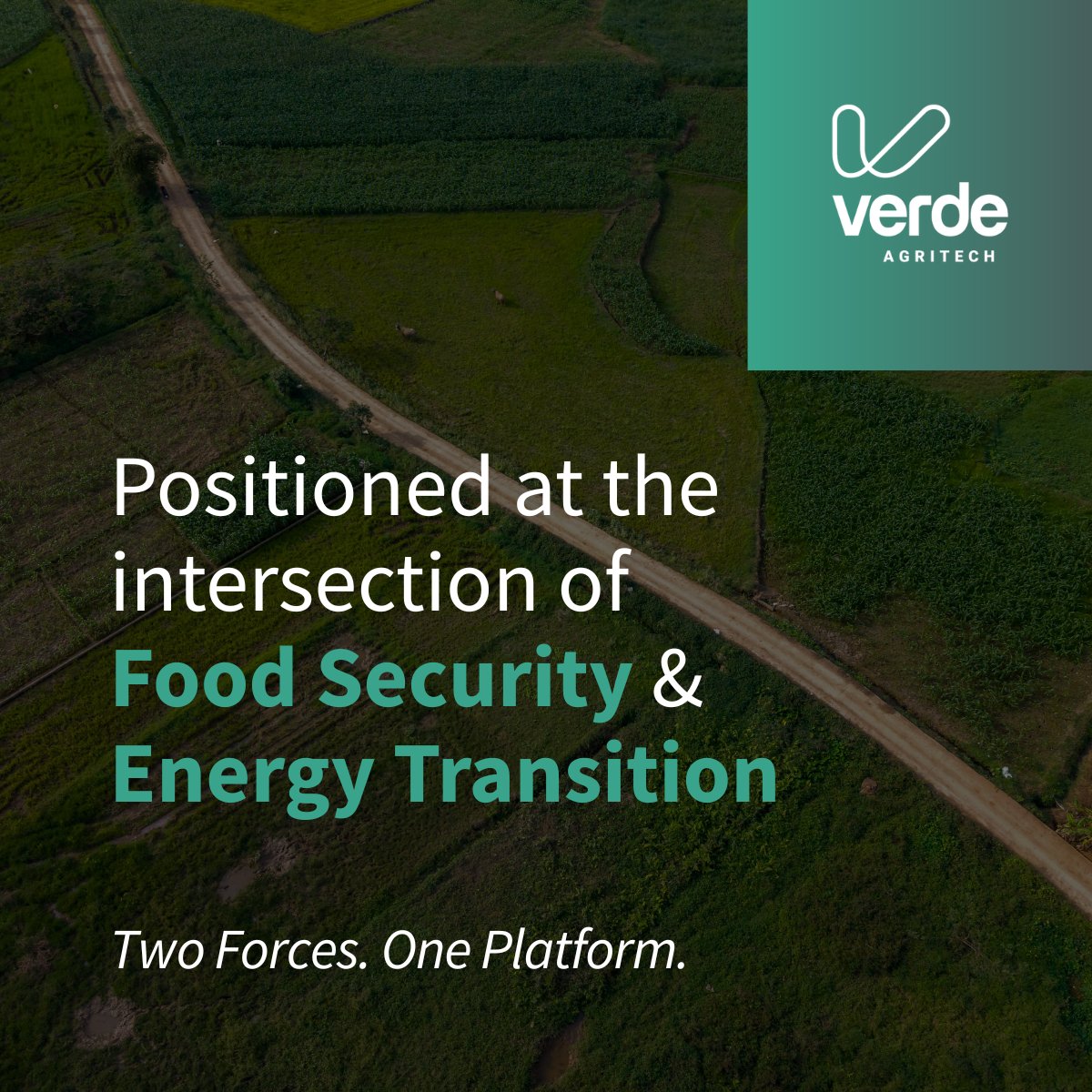 Verde AgriTech - Investors tweet media