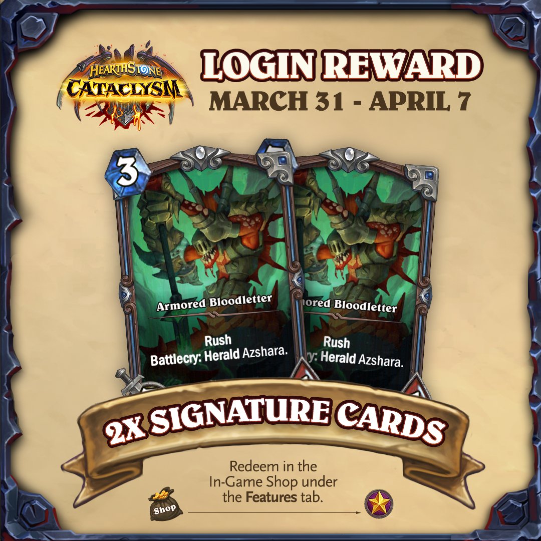 Hearthstone tweet media