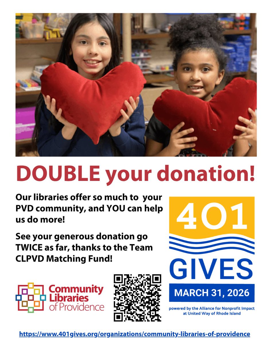 Community Libraries of Providence tweet media
