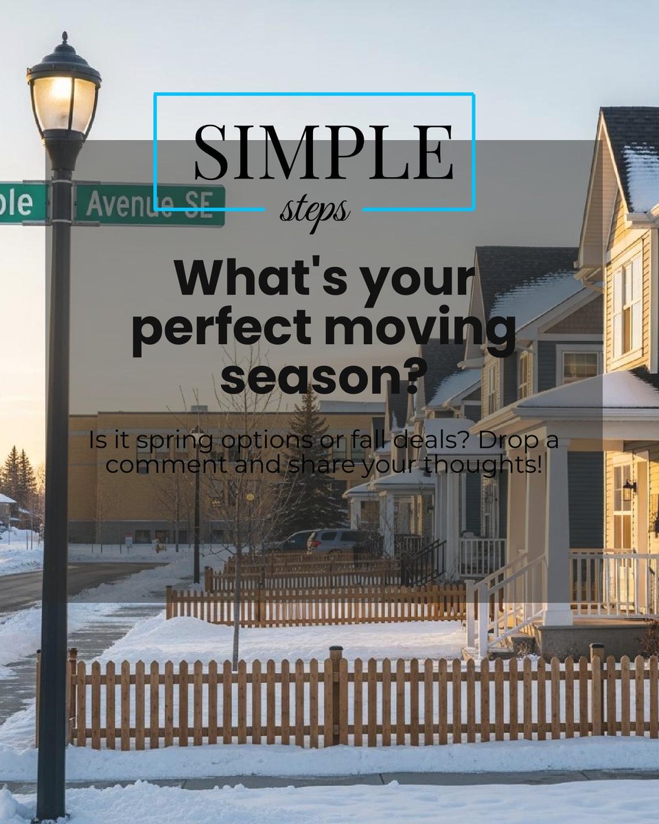 Thinking about moving up in Tulsa? 🏡 Remember, seasons can make a big splash on your plans! 🌦️ Spring's inventory boost vs. Fall's ideal negotiation conditions, timing is everything. What's YOUR ideal season for a move? Share below! #TulsaRealEstate