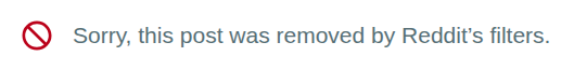 rhummelio's tweet photo. Me: I think this post fits this community and doesn't contain anything negative, violate its rules, or promote anything.

Reddit : 🚫 https://t.co/uKxY9vl2j9