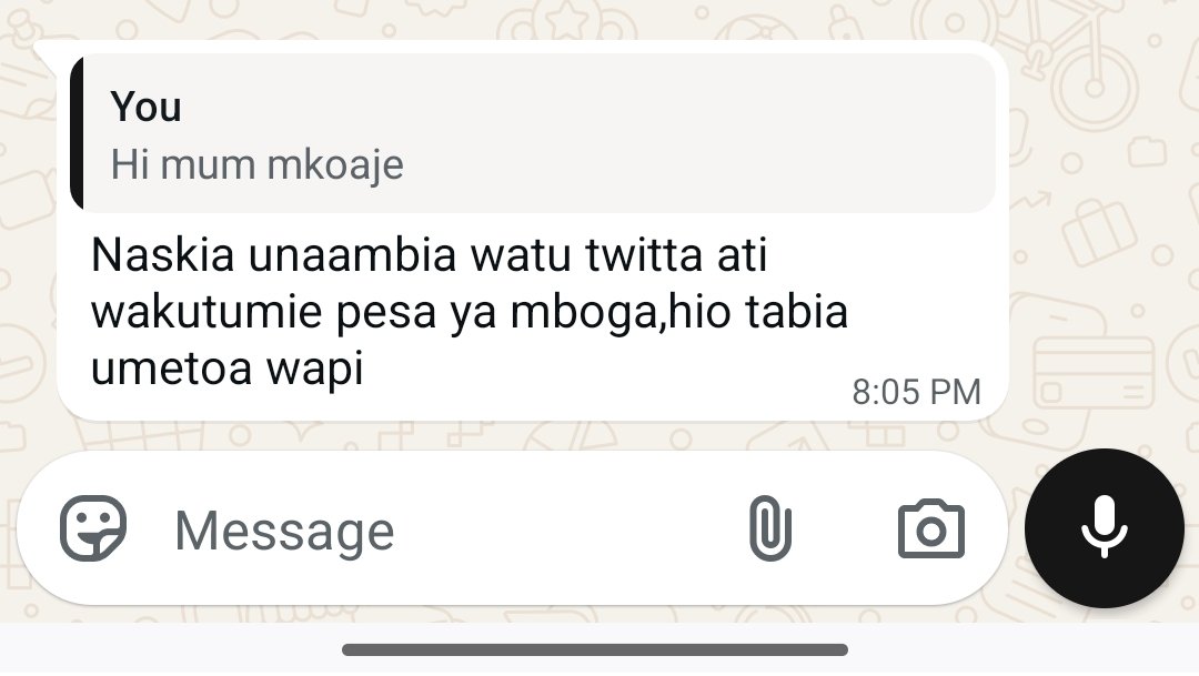 Comrade Wa Kabarak 🙆 tweet media