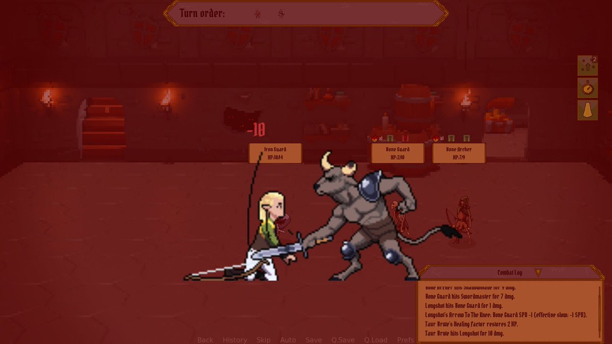 The perk of making a roguelike as a writer: you don't just kill your darlings, you do it again and again.

Good practice 🐦‍⬛