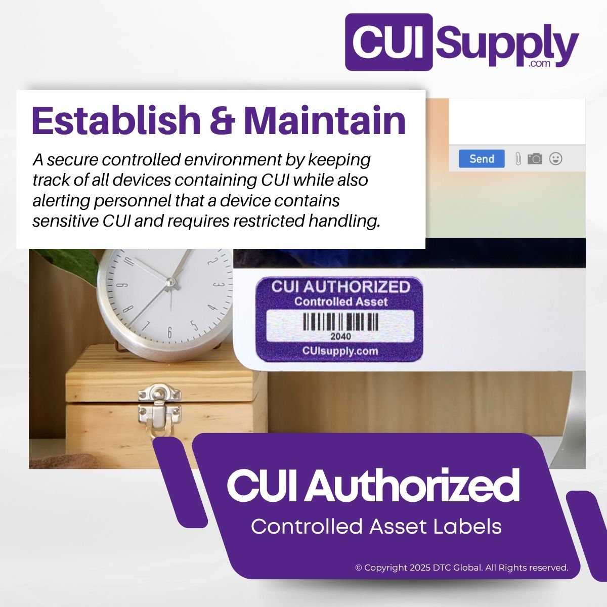 Secure Your Controlled Assets with CUI Authorized Labels! Keeping track ...