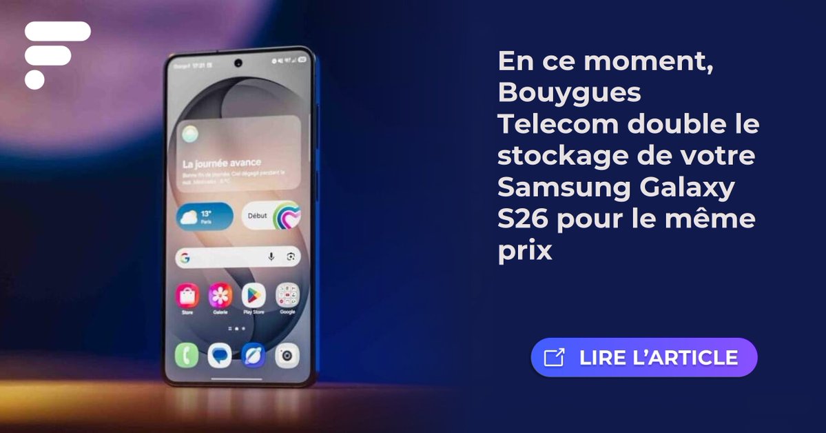 Frandroid tweet media