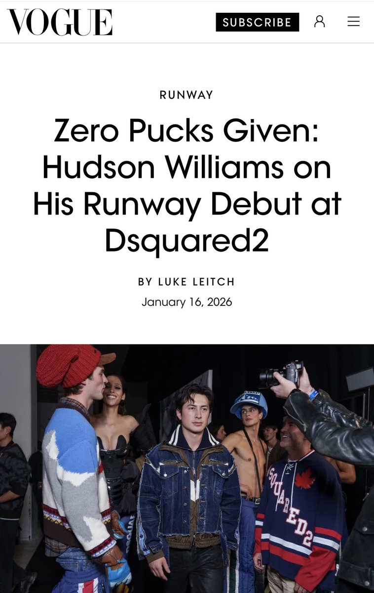 hudson williams is not henry park 🐓 tweet media