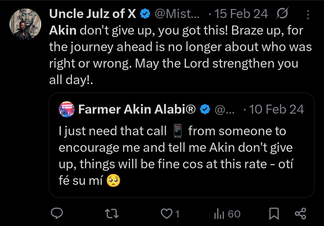 Uncle Julz of X tweet media