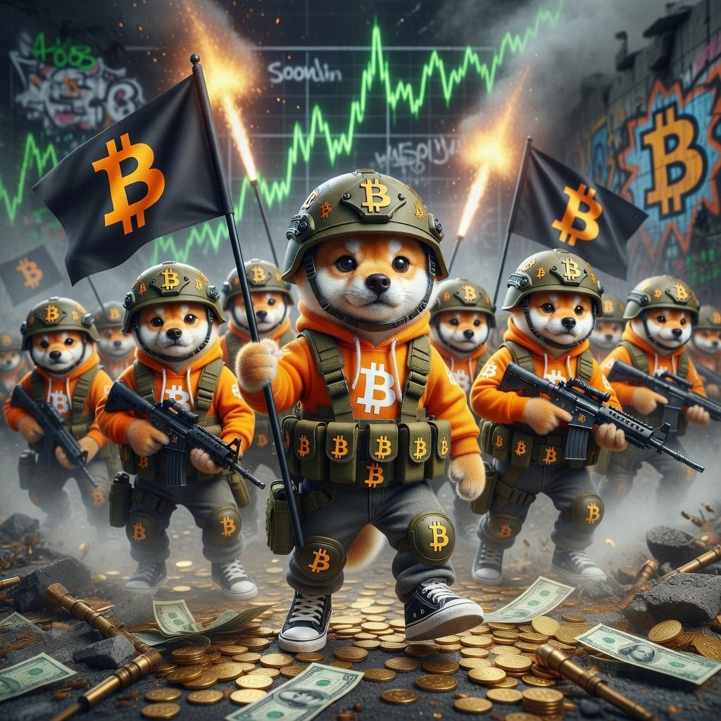 n1nja9_sats's tweet image. Forever wars. 
Fake pandemics. 
Energy lockdowns. 
Food shortages. 
AI job loss. 
UBI.

I choose $DOG 𝔬𝔫 ₿𝔦𝔱𝔠𝔬𝔦𝔫. That’s my community. That’s my Army. 🧡🧡

#FreeAndFair #Rugproof #Bitcoin #Memecoin